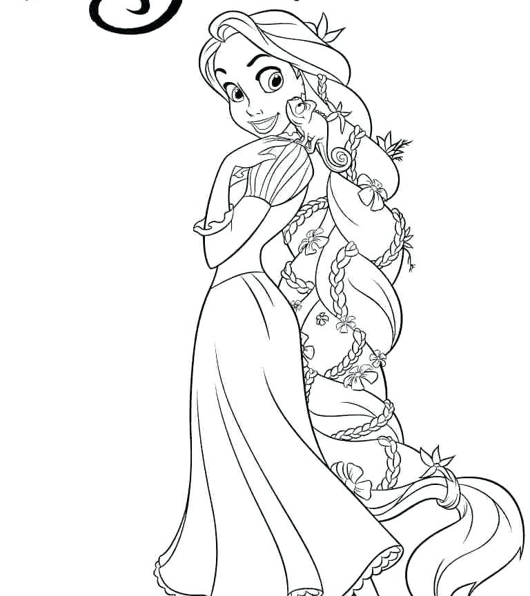 Coloring Pages Disney Rapunzel at GetColorings.com | Free printable ...