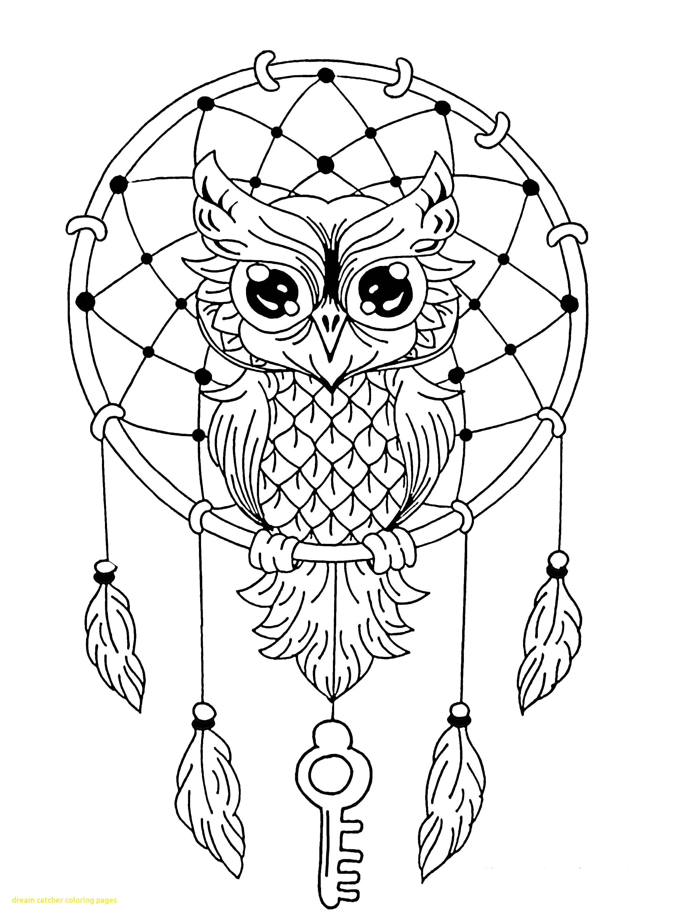 Dream Catcher Coloring Pages With Owl Dreamcatcher Animals 2283x3099 Dream Catcher Coloring Pages With Owl Dreamcatcher Animals