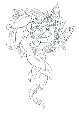 Dream Catcher Coloring Sheets Media Dream Catcher Coloring Pages 300x446 Dream Catcher Coloring Sheets Media Dream Catcher Coloring Pages
