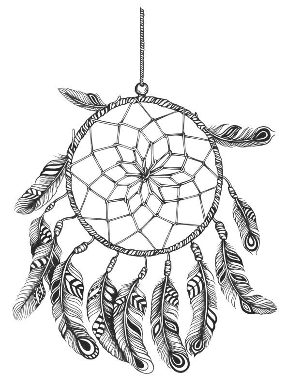 Kids N 16 Coloring Pages Of Dreamcatchers 595x800 Kids N 16 Coloring Pages Of Dreamcatchers