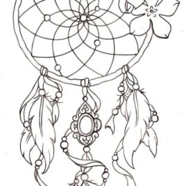 Coloring Pages For Adults Dreamcatcher Archives 268x268 Coloring Pages For Adults Dreamcatcher Archives