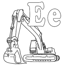 230x230 Top 10 Free Printable Letter E Coloring Pages Online