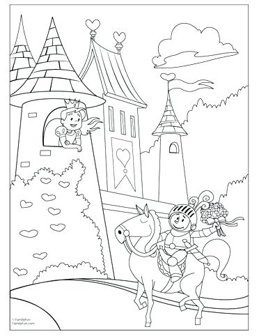 Fairy Tale Coloring Pages 372x482 Fairy Tale Coloring Pages
