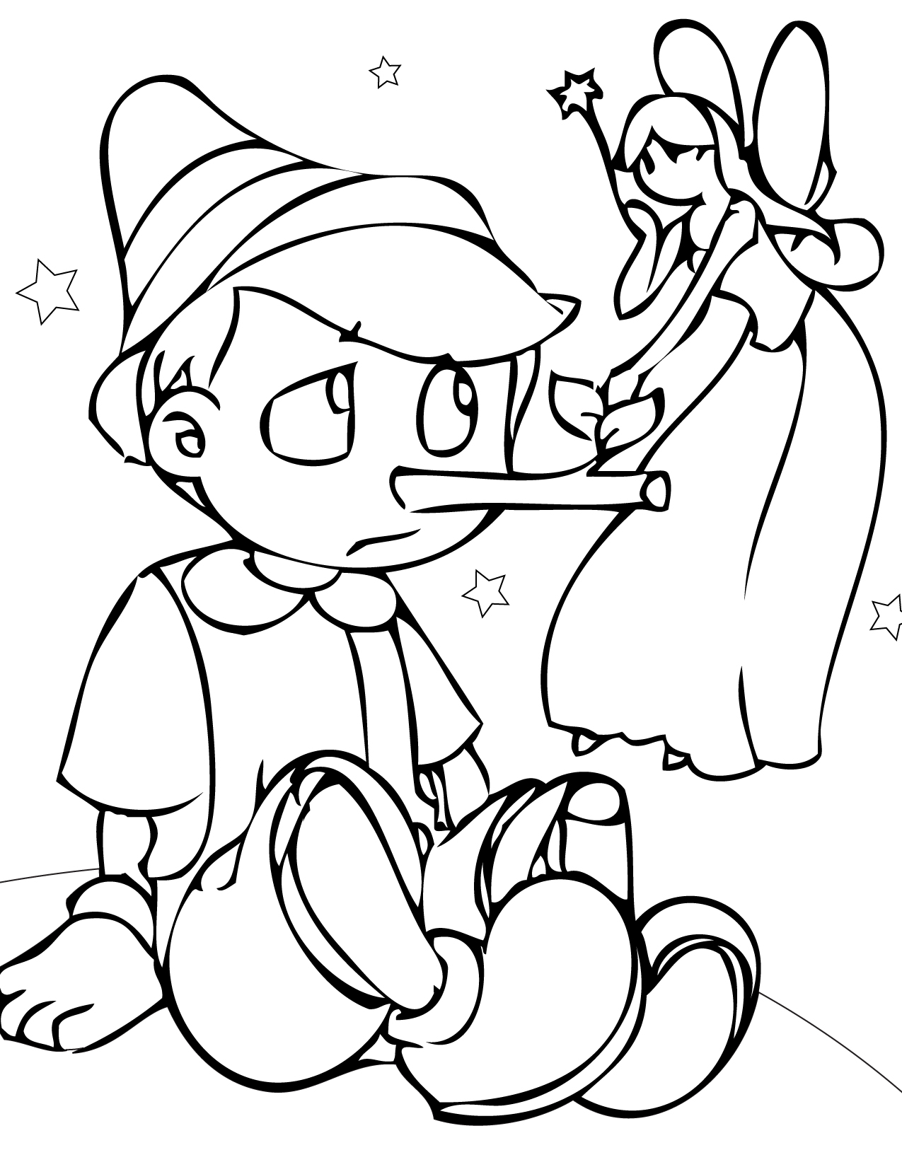 Coloring Pages Fairy Tales 3 1275x1650 Coloring Pages Fairy Tales 3