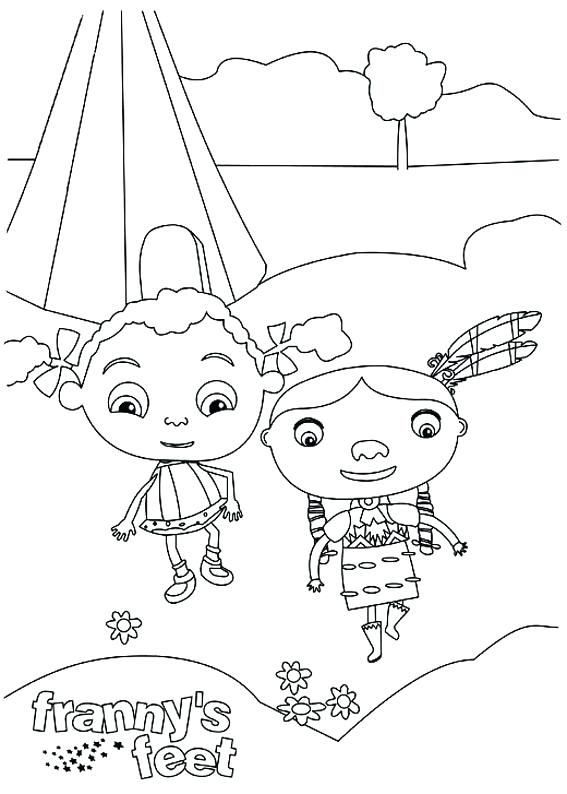 567x794 Frannys Feet Coloring Pages Frannys Feet Coloring Pages Feet