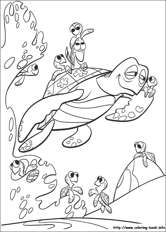 567x794 Finding Nemo Coloring Pages Finding Coloring Pages Finding