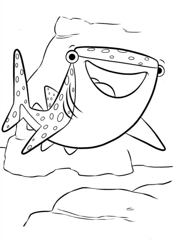 593x832 Kids N 16 Coloring Pages Of Finding Dory