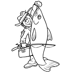 230x230 Coloring Pictures Of Fishermen