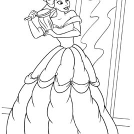 268x268 Coloring Pages For 5 7 Year Old Girls To Print For Free Colouring