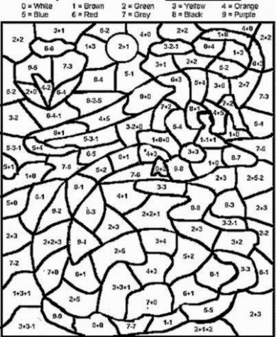 389x476 Math Coloring Pages Multiplication