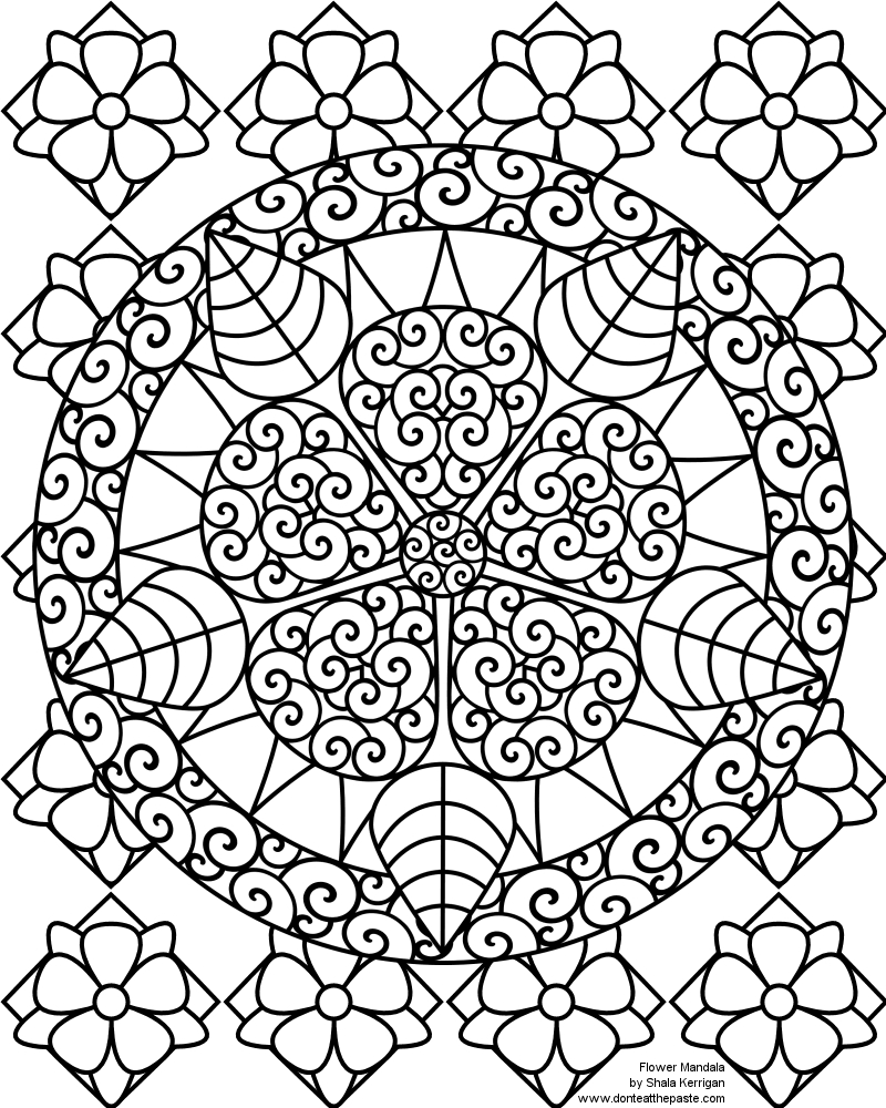 Awesome Printable Abstract Flower Coloring Pages Design 800x1000 Awesome Printable Abstract Flower Coloring Pages Design