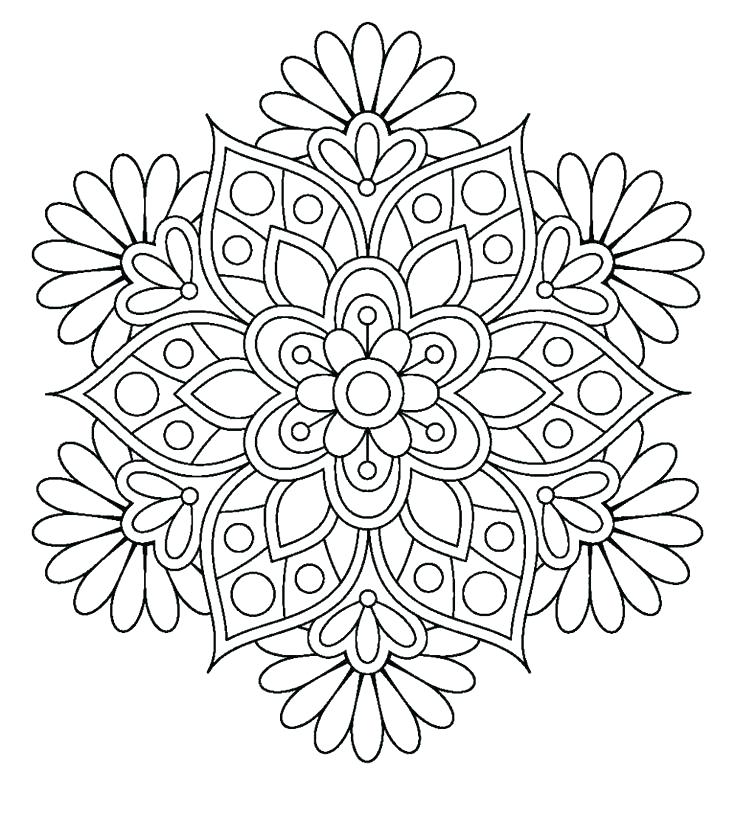Coloring Pages Of Flowers For Adults Adult Coloring Pages Flowers 736x817 Coloring Pages Of Flowers For Adults Adult Coloring Pages Flowers