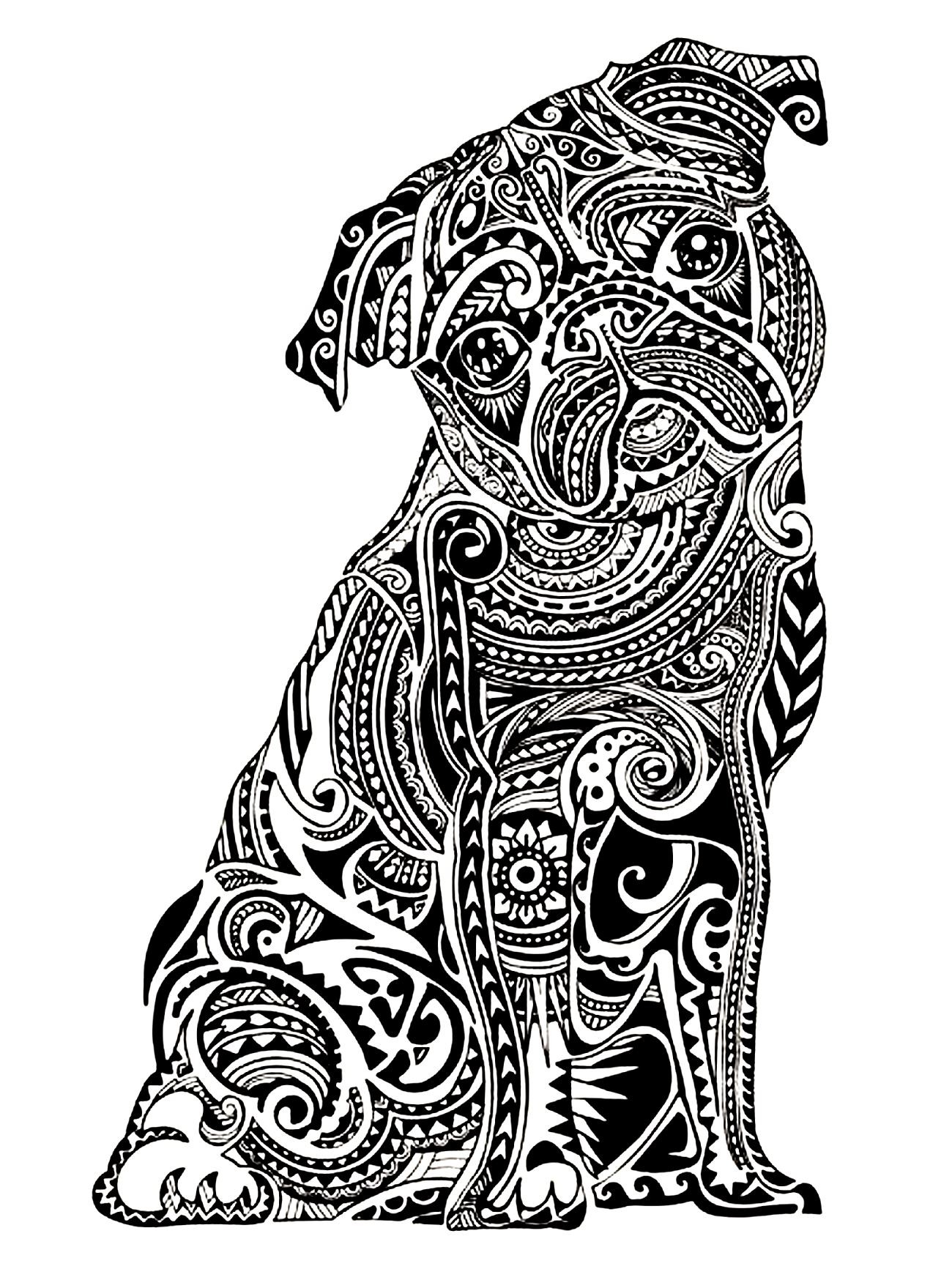 Animal Coloring Pages For Adultstricate Animals Best 1300x1733 Animal Coloring Pages For Adultstricate Animals Best