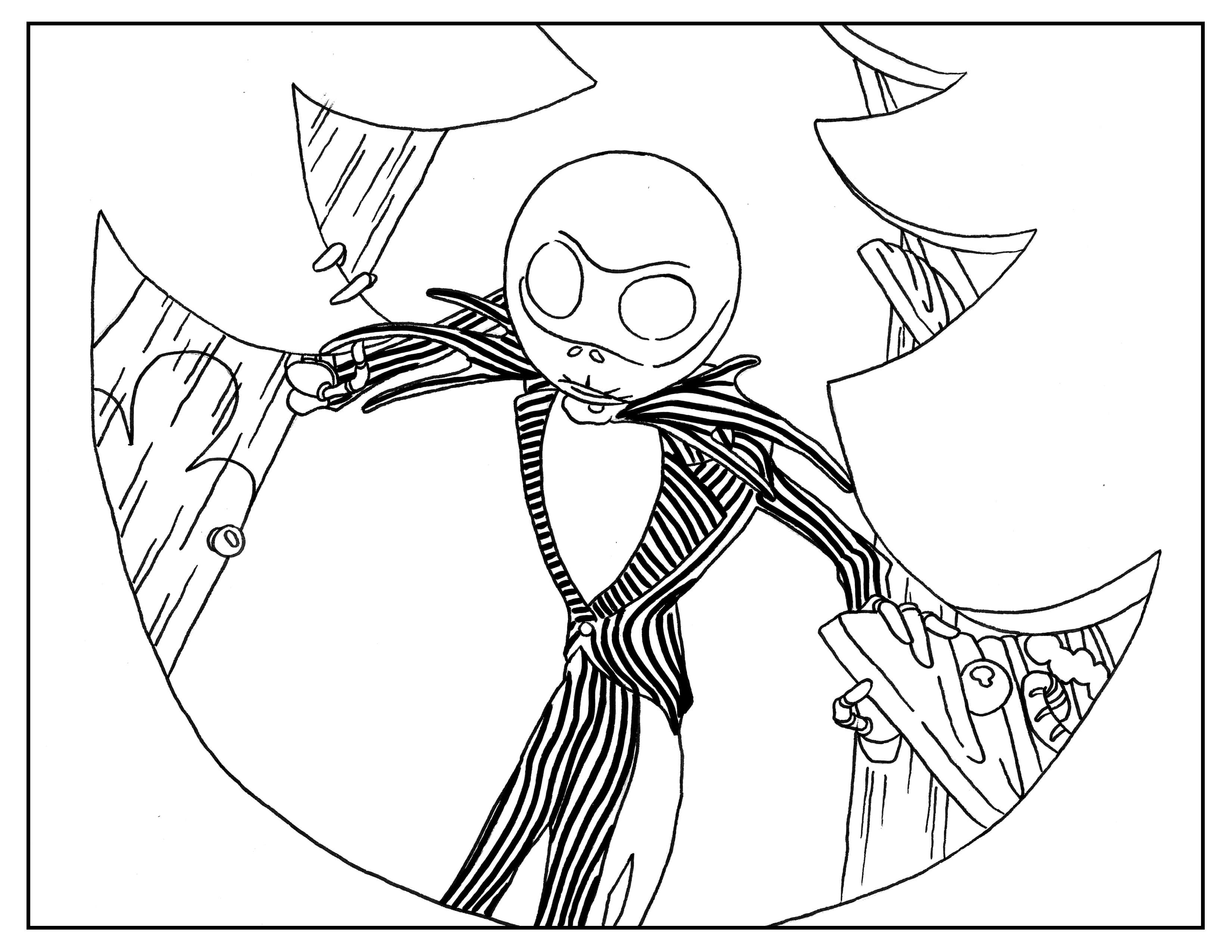 Nightmare Before Christmas Adult Book Page 3300x2550 Nightmare Before Christmas Adult Book Page