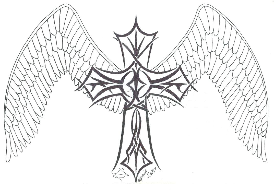 Wings Coloring Pages Printable Hearts Celtic Cross For Adults 3 1073x744 Wings Coloring Pages Printable Hearts Celtic Cross For Adults 3