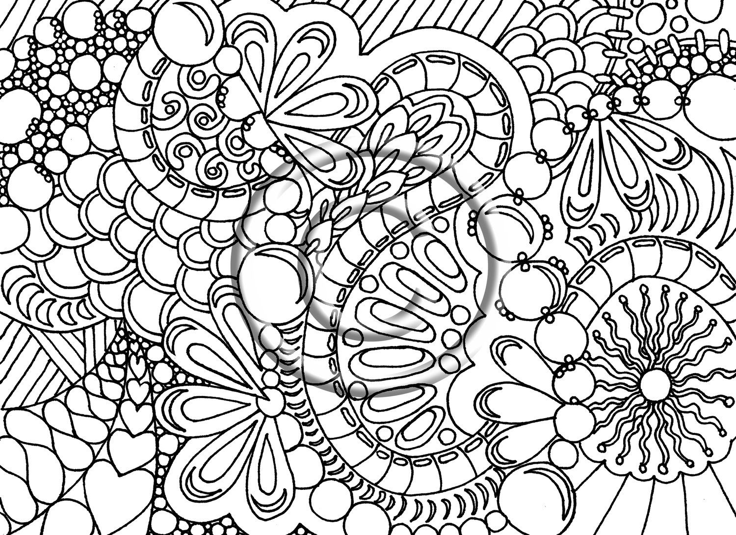 1500x1090 Gallery Abstract Coloring Pages Difficult Adult Coloring Pages