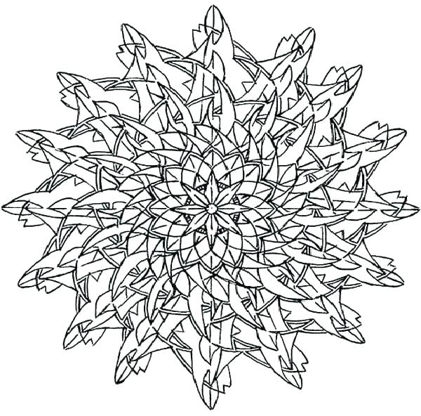 600x592 Difficult Animal Coloring Pages For Adults Very Hard Super Design