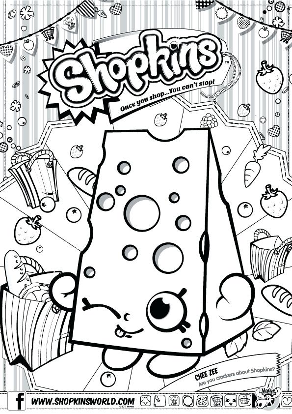 595x842 Printable Shopkins Coloring Pages Free Coloring Sheets Fete