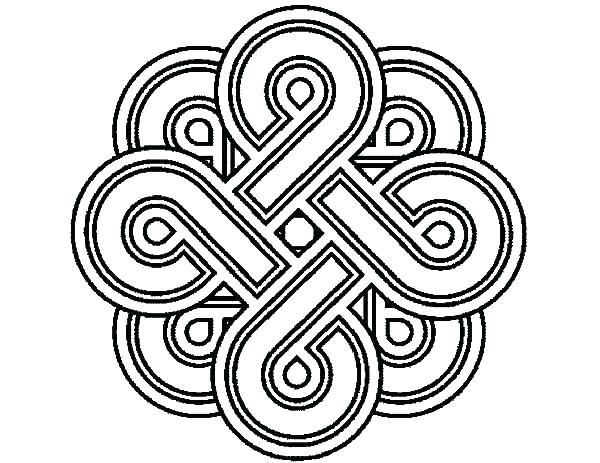 600x463 Basic Coloring Pages Simple Coloring Pages Simple Abstract