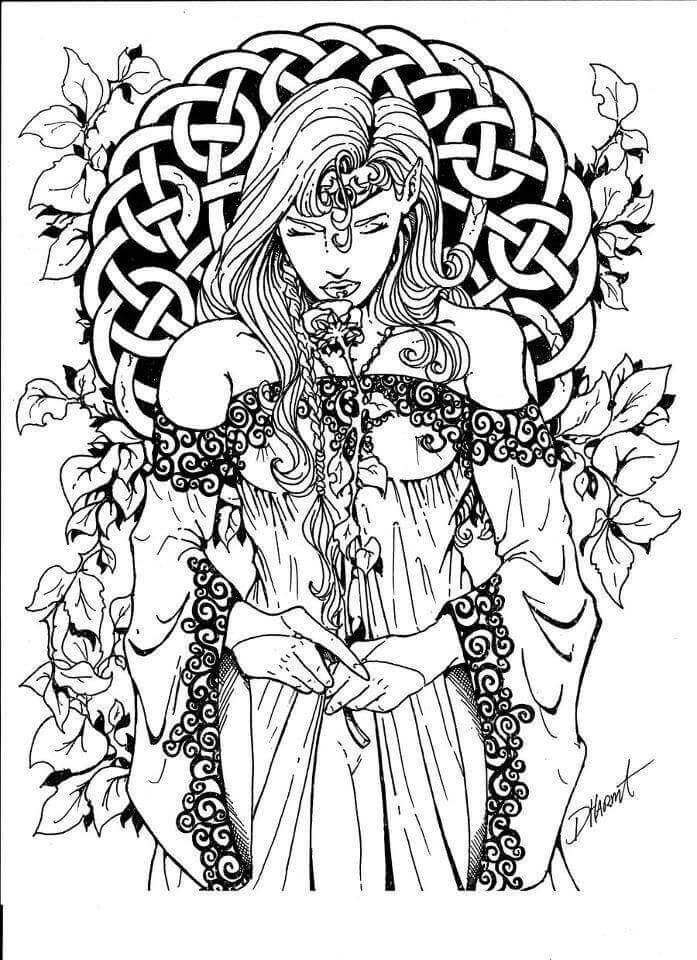 697x960 Adult Fantasy Coloring Pages Fascinating Best 25 Fairy Coloring