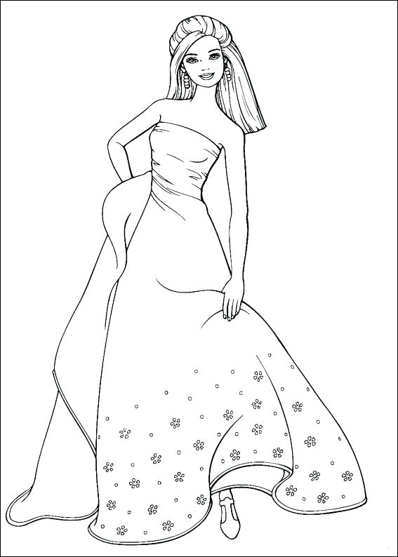 567x794 Best Of Fashion Coloring Pages For View Larger Barbie Fashion Best