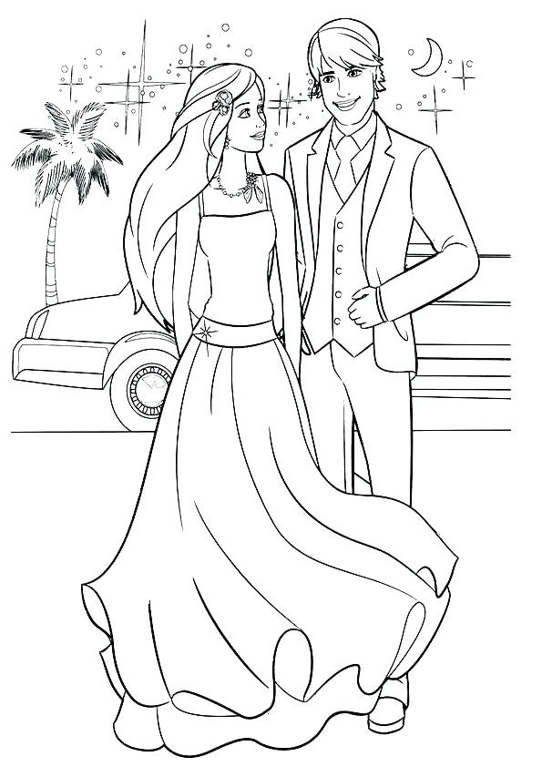 595x842 Fashion Coloring Pages Barbie Fashion Coloring Pages For Adults