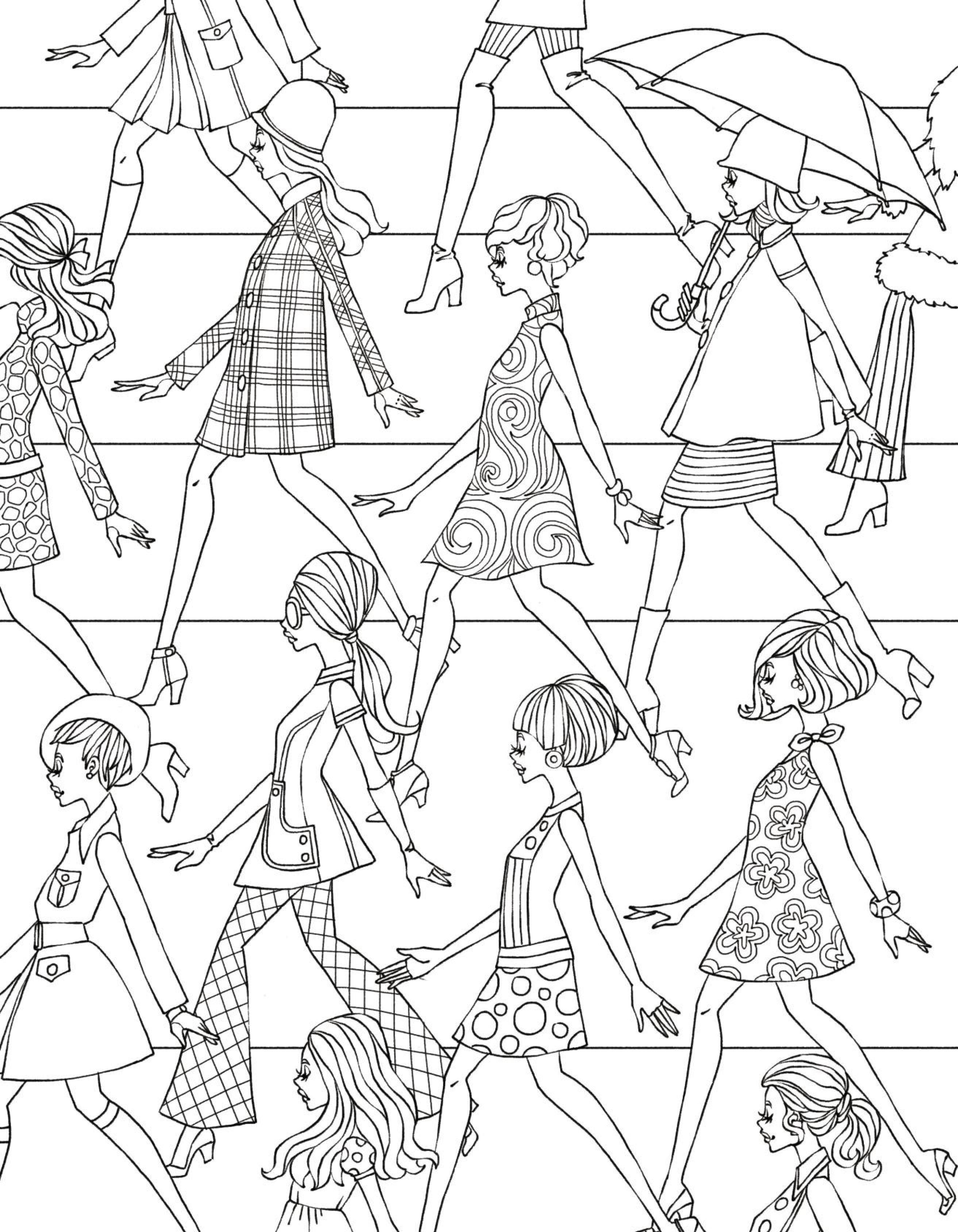 2625x3375 Fashion Coloring Page Fashion Coloring Pages For Adults