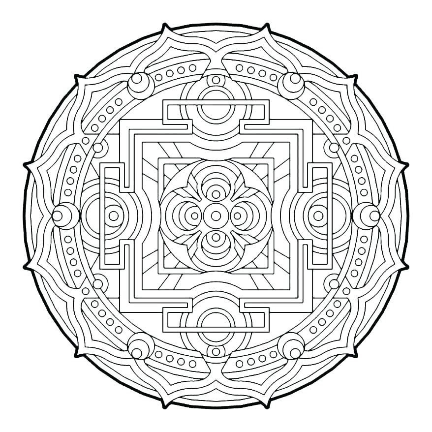 878x878 Cool Designs Coloring Pages Wolf Coloring Page By On Mandala