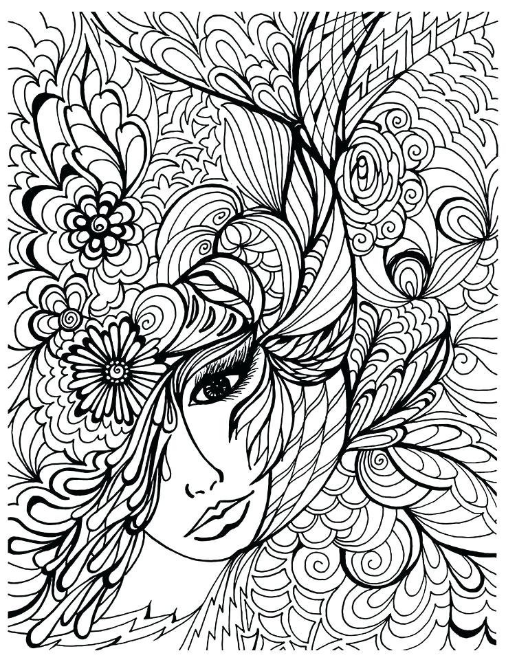 736x963 Beautiful Free Coloring Pages Adults Or 61 Free Colouring Pages