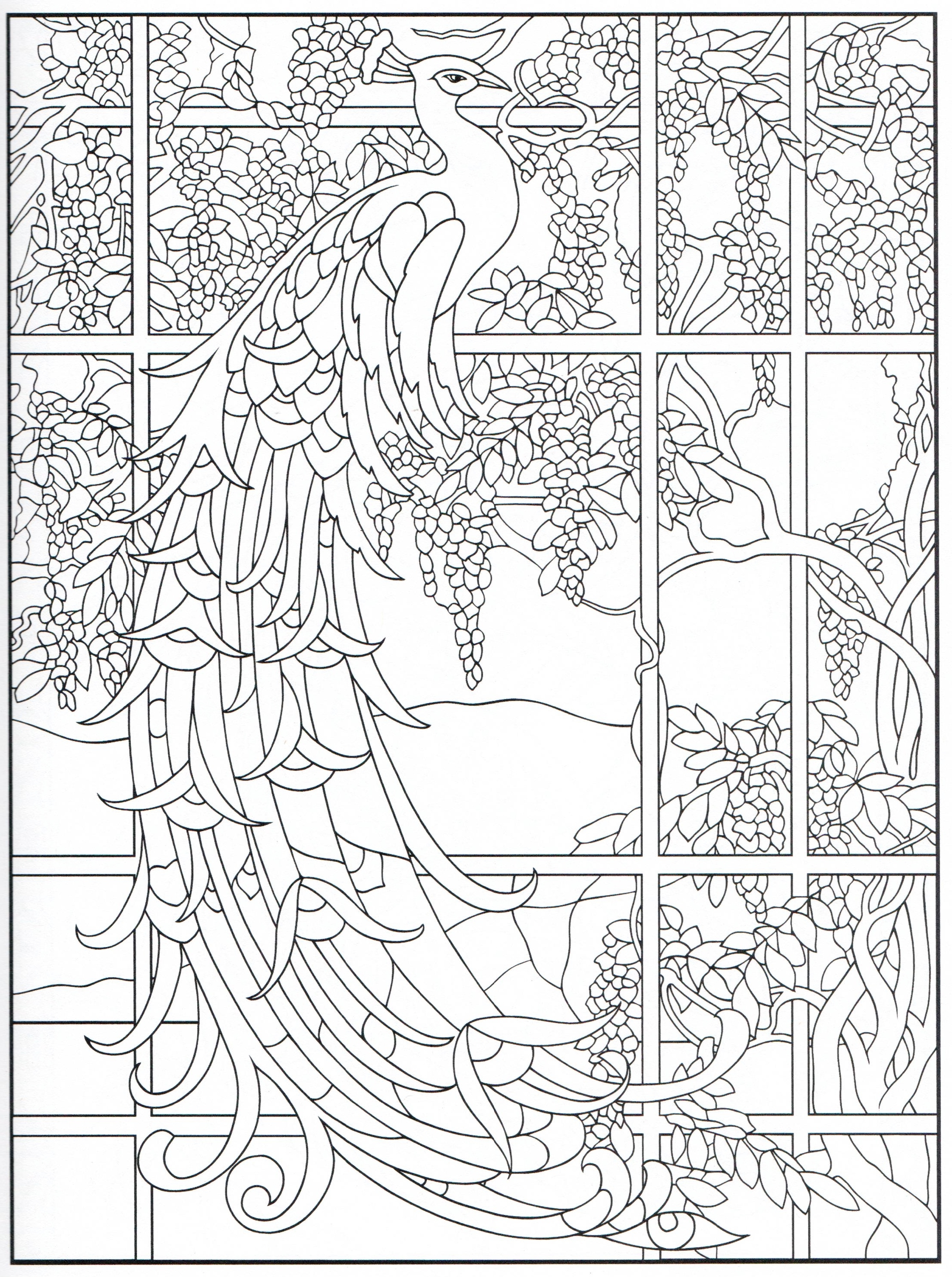 2206x2957 Superb Peacock Adult Coloring Pages Printable With Hard Coloring