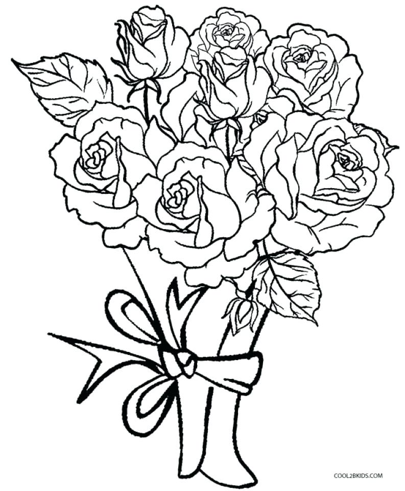 Printable Rose Coloring Pages Rose Coloring Page Printable Free 793x960 Printable Rose Coloring Pages Rose Coloring Page Printable Free