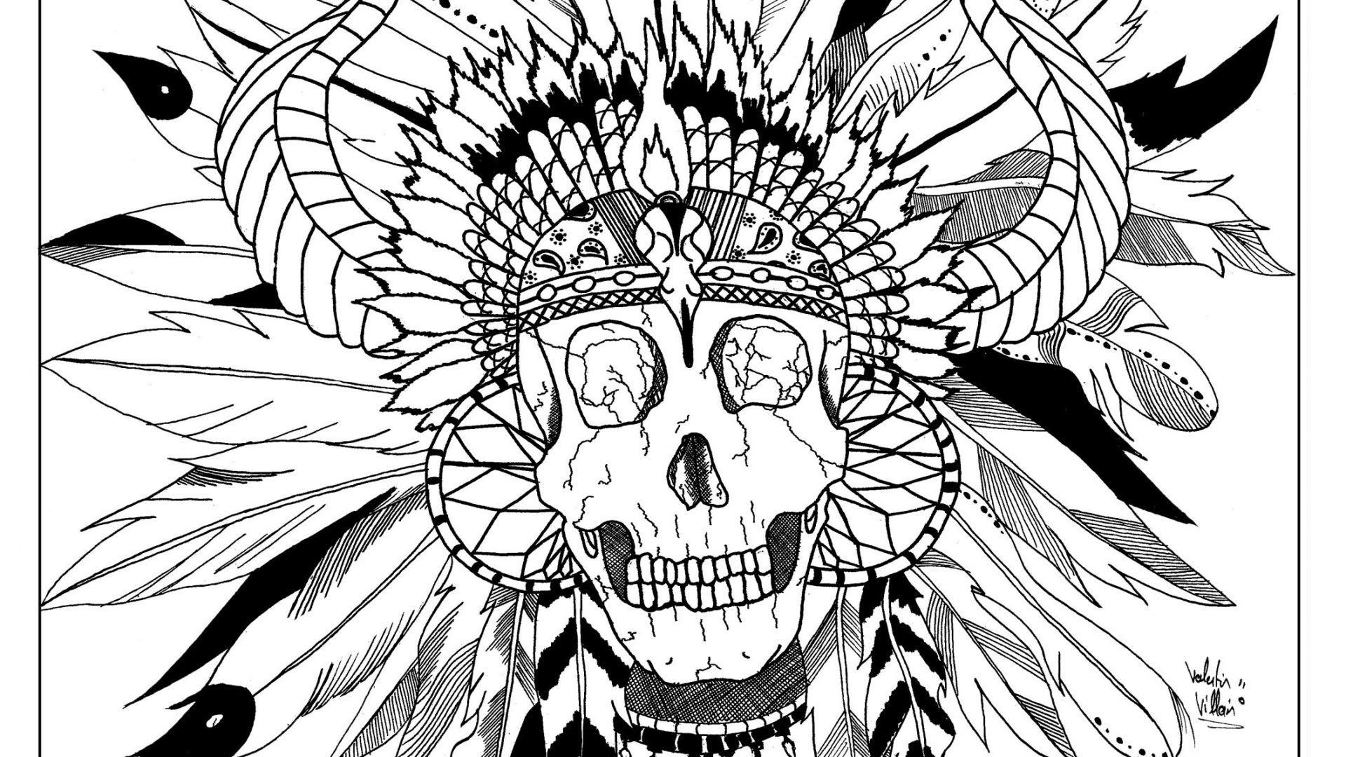 Indian Coloring Pages Best For Adults Free Printable Adult Chief 1920x1080 Indian Coloring Pages Best For Adults Free Printable Adult Chief