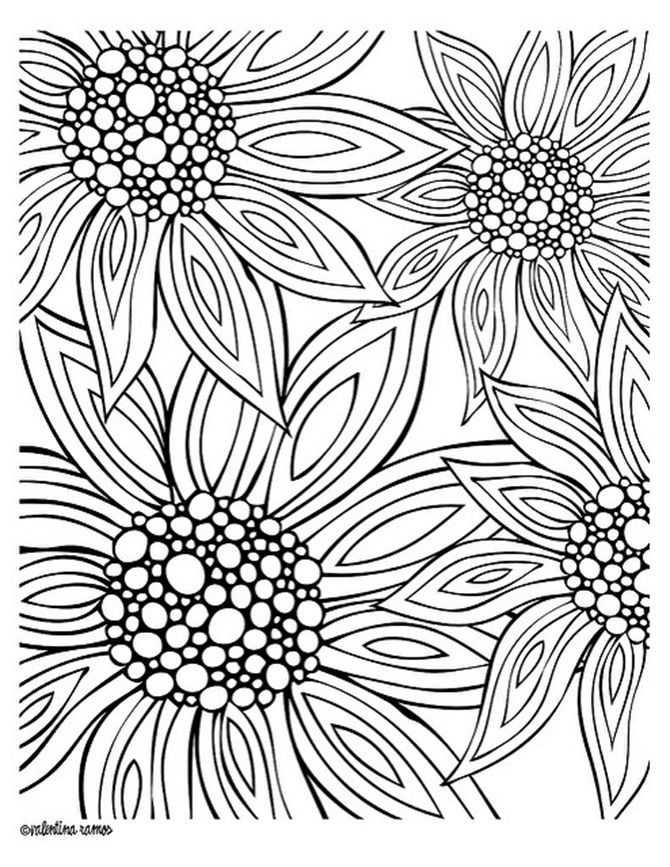 Free Printable Coloring Pages For Summer 670x867 Free Printable Coloring Pages For Summer