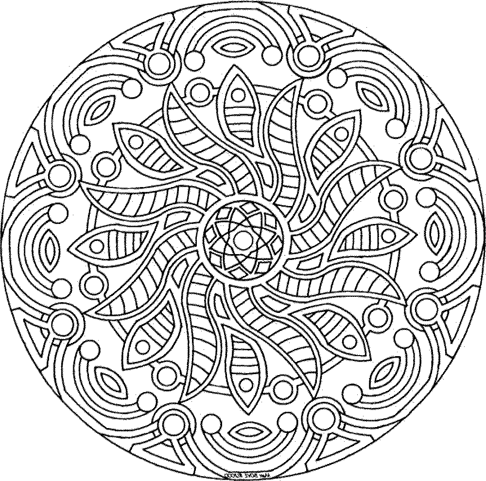 1000x990 Detailed Coloring Pages For Adults
