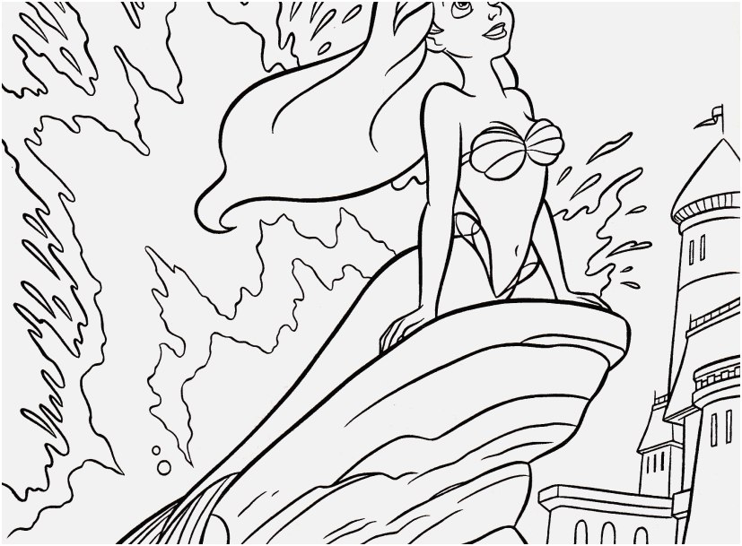 827x609 Ariel Coloring Pages View A Is For Ariel Color Page Ariel Coloring