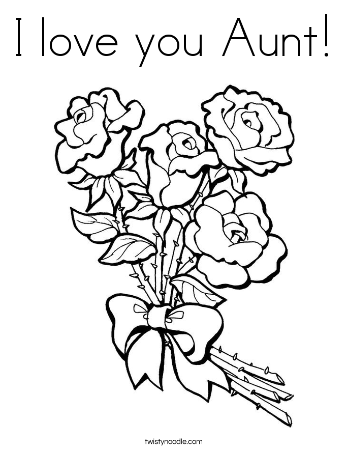 685x886 Birthday Coloring Pages For Aunts Color Bros
