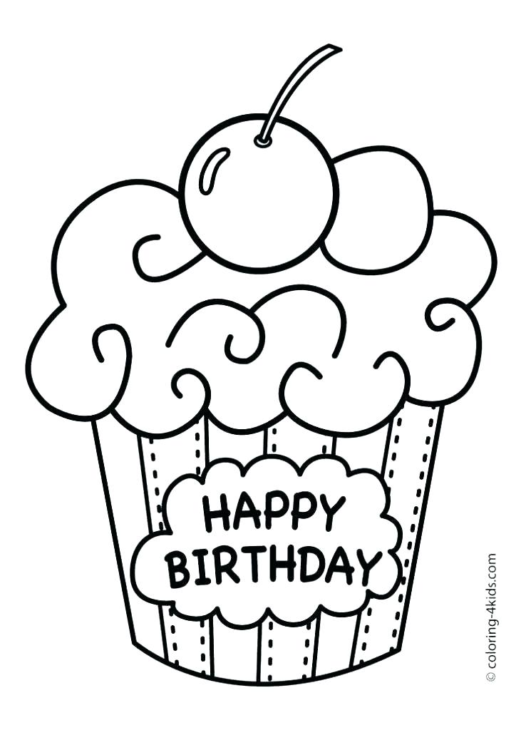 731x1024 Birthday Color Pages Happy Birthday Grandma Coloring Page