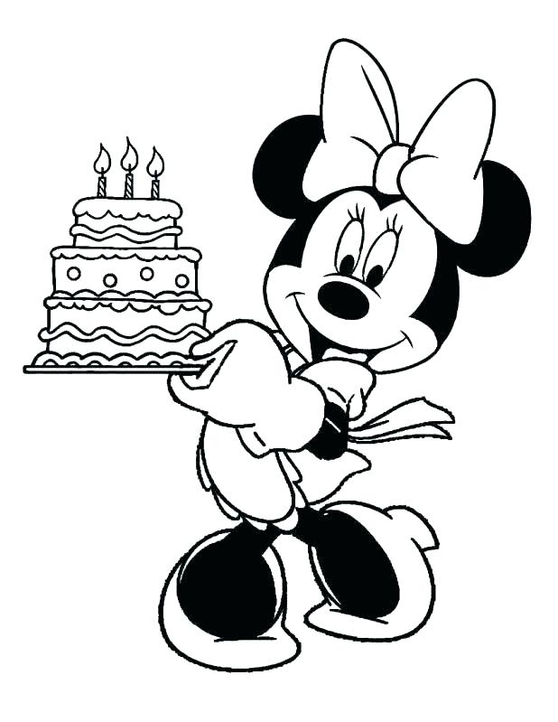 Mickey Mouse Birthday Printable Coloring Pages For Kids Free 618x799 Mickey Mouse Birthday Printable Coloring Pages For Kids Free
