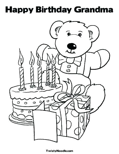 Printable Birthday Coloring Cards 468x605 Printable Birthday Coloring Cards