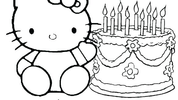 Birthday Coloring Page Happy Birthday Coloring Pages Free 585x329 Birthday Coloring Page Happy Birthday Coloring Pages Free