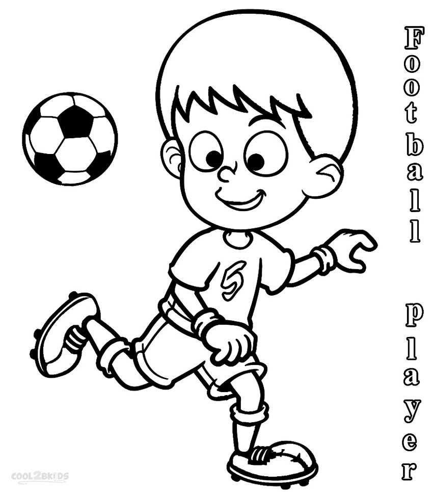 Printable Football Player Coloring Pages For Kids Cool2bkids 850x965 Printable Football Player Coloring Pages For Kids Cool2bkids