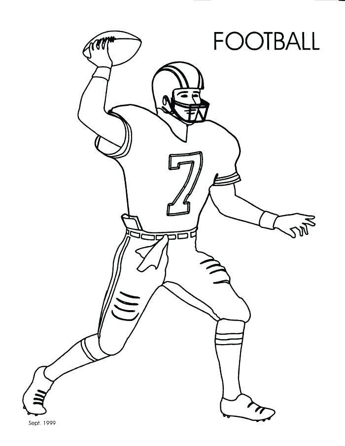 Coloring Pages For Boys Football at GetColorings.com | Free printable