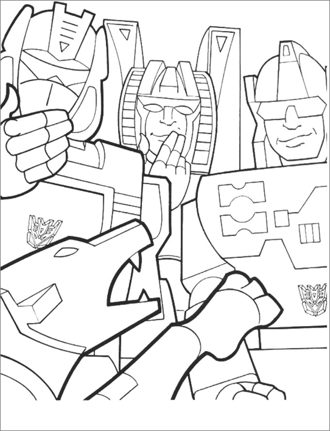 680x887 Transformers Colouring Pages Free Amp Premium Templates