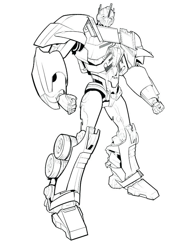 631x843 Transformer Coloring Pages Optimus Prime
