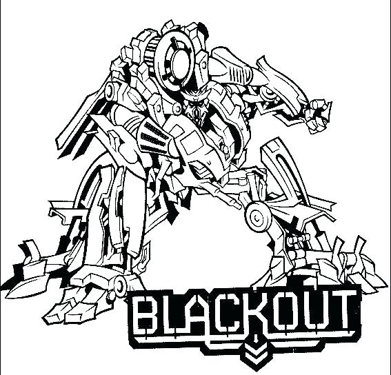 567x544 Transformer Coloring Pages