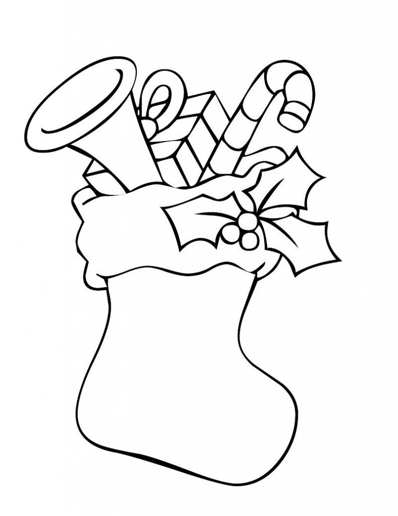 Christmas Stocking Coloring Page Christmas Stocking Coloring Page 791x1024 Christmas Stocking Coloring Page Christmas Stocking Coloring Page