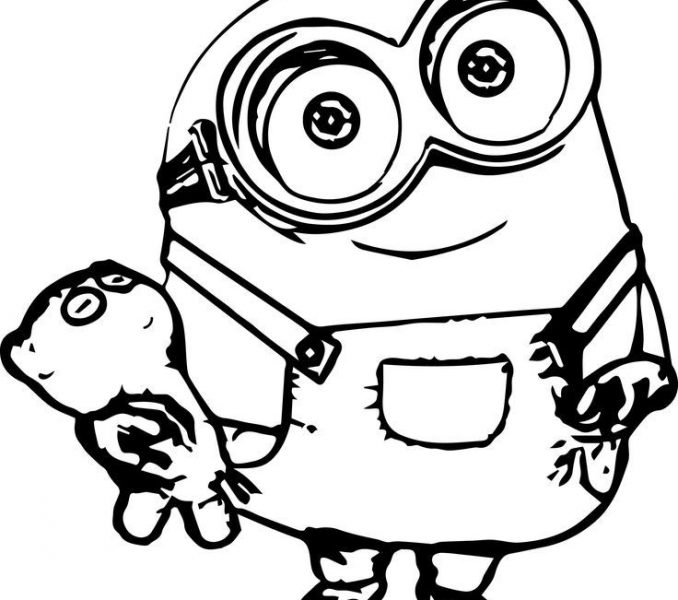 678x600 Minion Coloring Coloring Pages Printable Coloring Pages