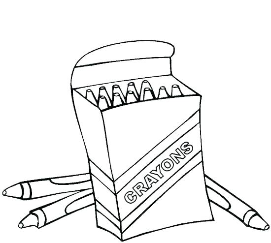 550x494 Box Coloring Page Box Coloring Page Crayon Coloring Pages
