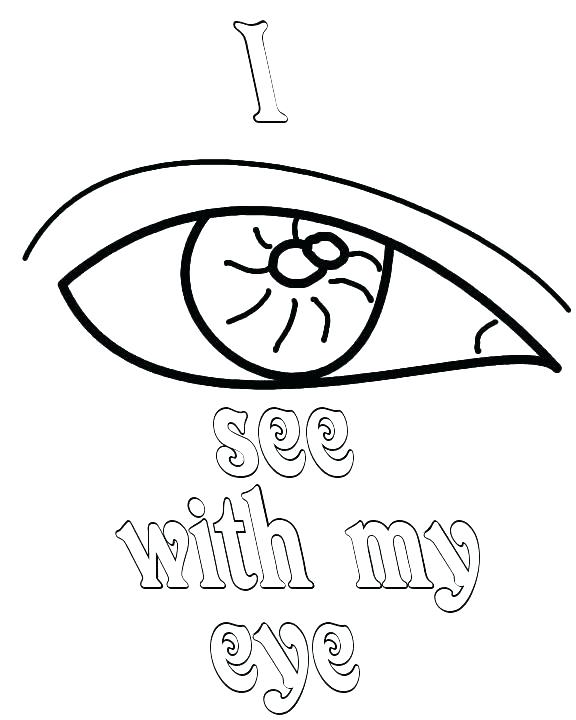 576x720 Astounding Eyes Coloring Pages Eyes Coloring Page Eyeball Coloring