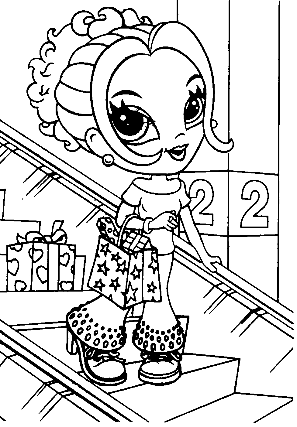 977x1406 Best Of Shopkins Girls Coloring Pages Collection Printable